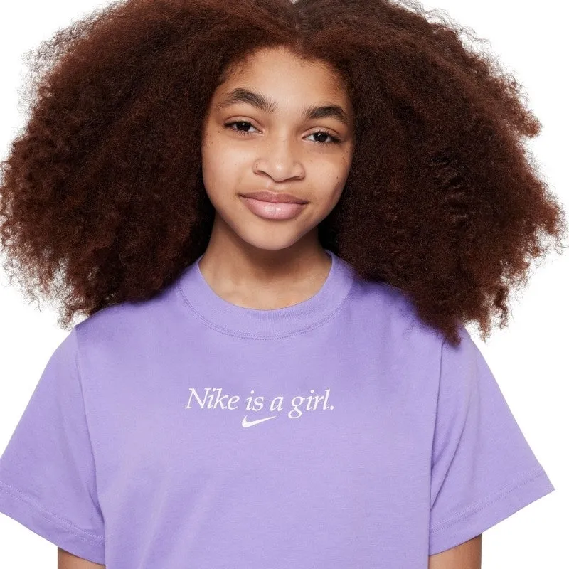  Camisetas manga corta Nike G Nsw Tee Boxy Nike Is A Girl