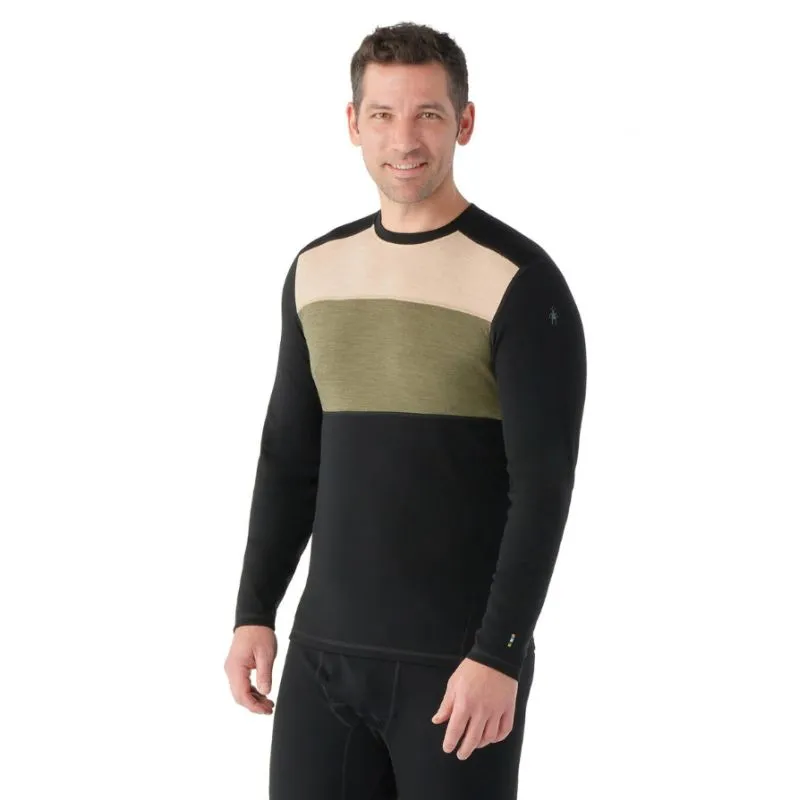 Capa base Smartwool Classic Thermal Merino (Black/WinterMoss) Hombre
