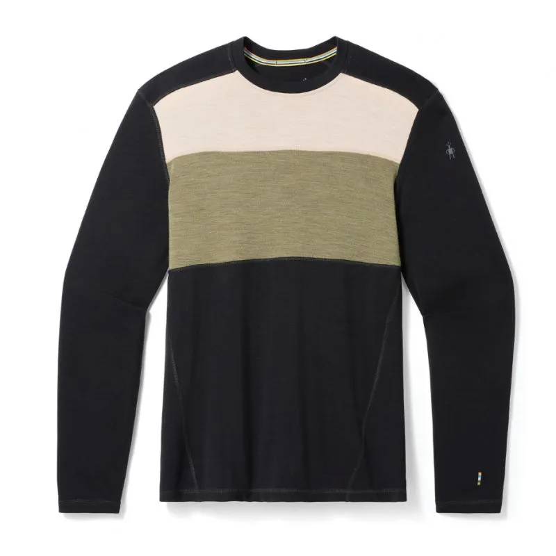 Capa base Smartwool Classic Thermal Merino (Black/WinterMoss) Hombre