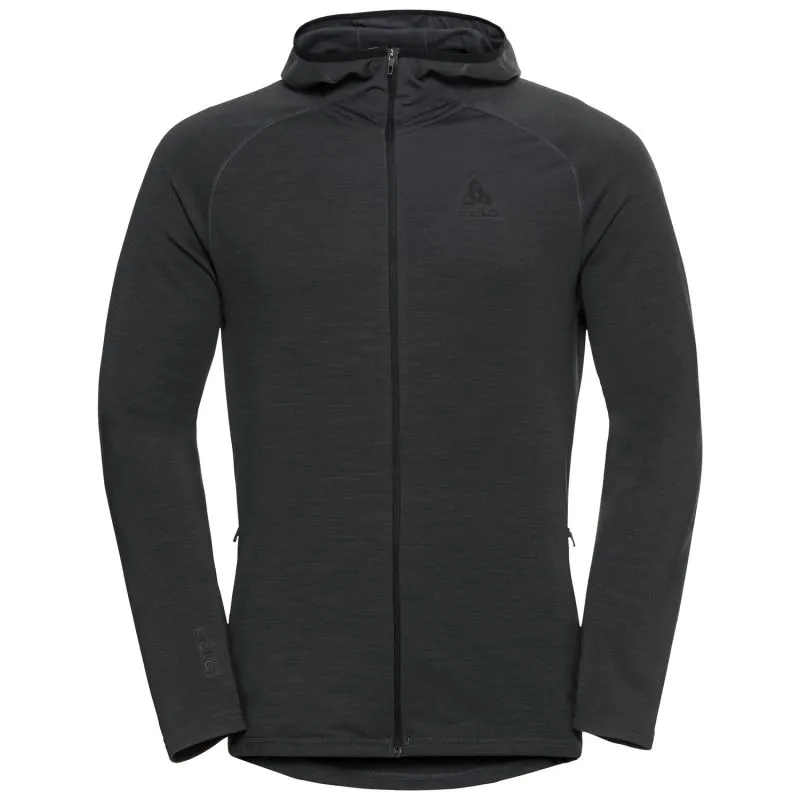 Capa intermedia con cremallera completa Odlo Ascent PW 220 (Odlo gris grafito) hombre