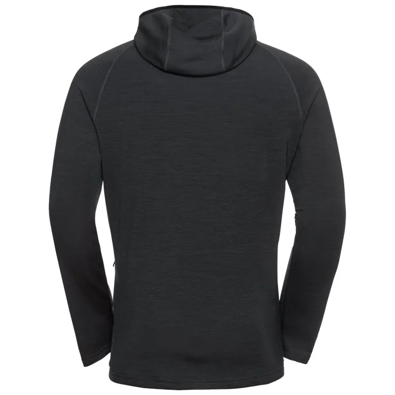 Capa intermedia con cremallera completa Odlo Ascent PW 220 (Odlo gris grafito) hombre