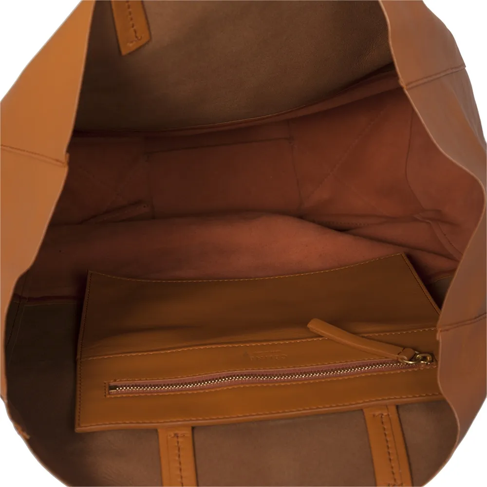 Celine Bolso Cabas Vertical Bicolor