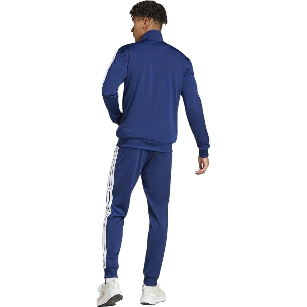 CHANDAL ADIDAS 3BANDAS TR TT TS AZUL MARINO BLANCAS JI8859 CONJUNTO HOMBRE