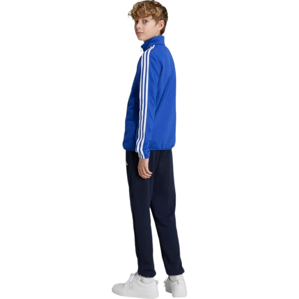 CHANDAL ADIDAS FRENCH TERRY AZUL NEGRO IX9506 TRACKSUIT NIÑO