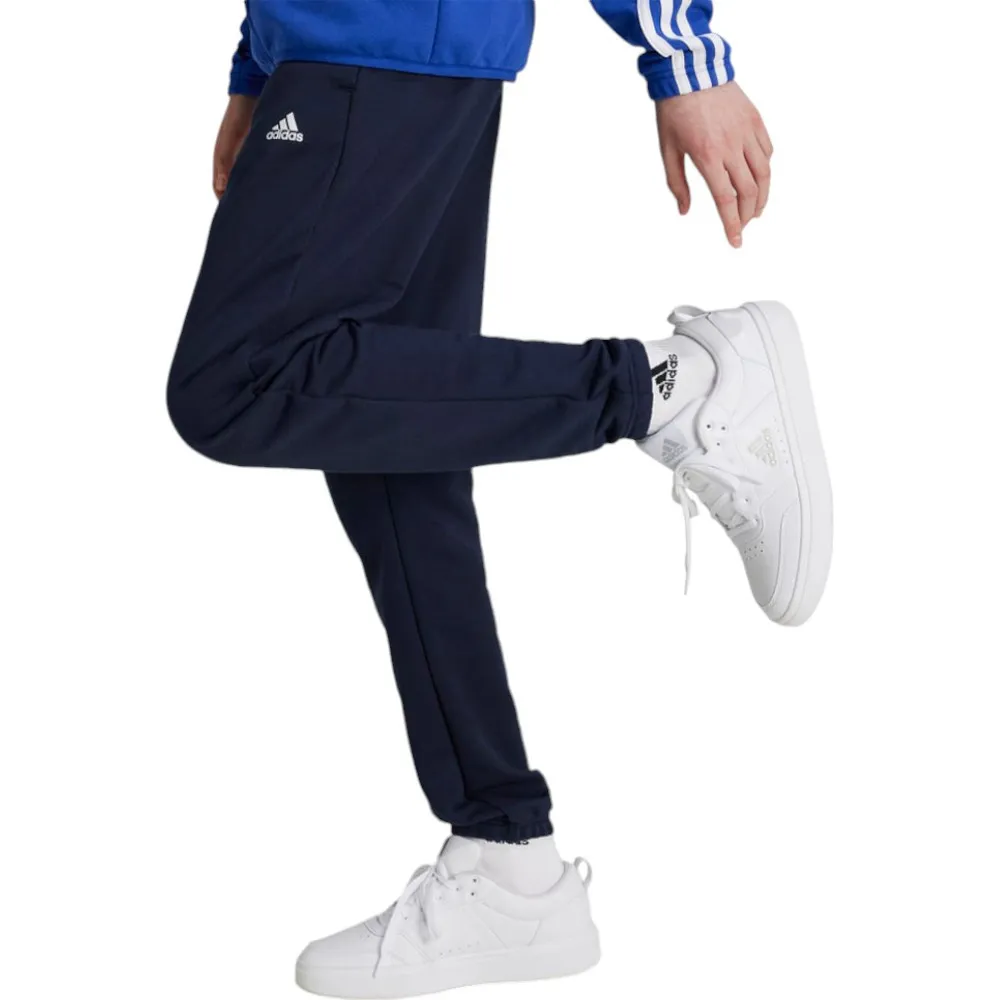 CHANDAL ADIDAS FRENCH TERRY AZUL NEGRO IX9506 TRACKSUIT NIÑO