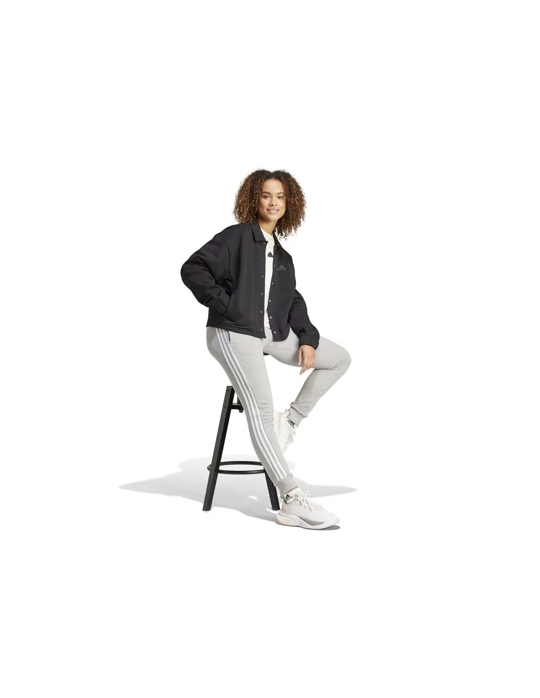 Chaqueta adidas All Szn Coach Mujer Negro