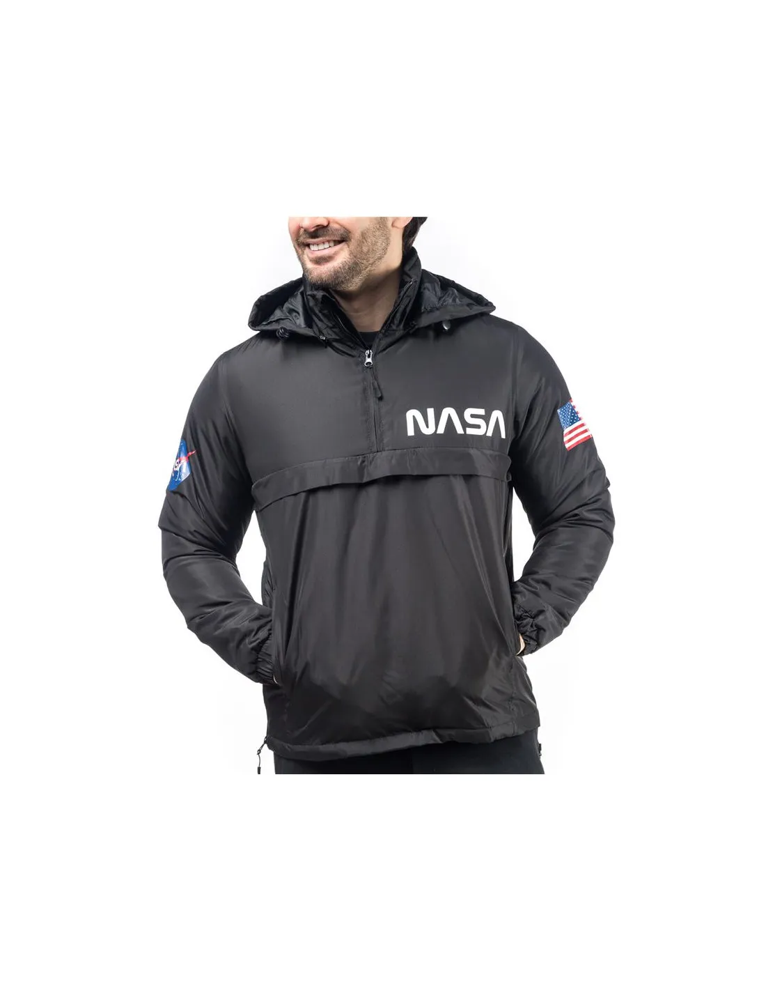 Chaqueta Alphadventure Canguro Nasaman Negro Hombre