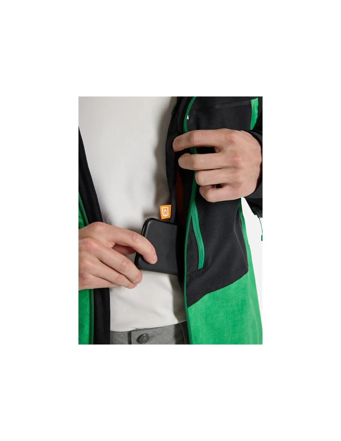 Chaqueta de Esquí Burton Lodgepole Hombre Green