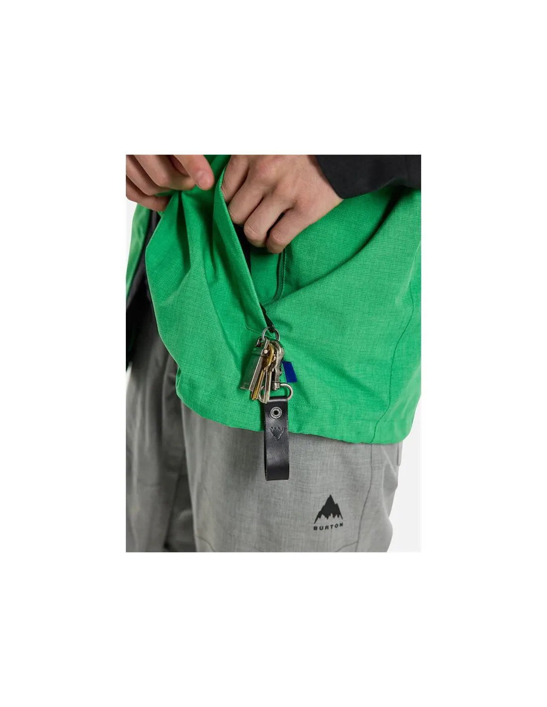 Chaqueta de Esquí Burton Lodgepole Hombre Green