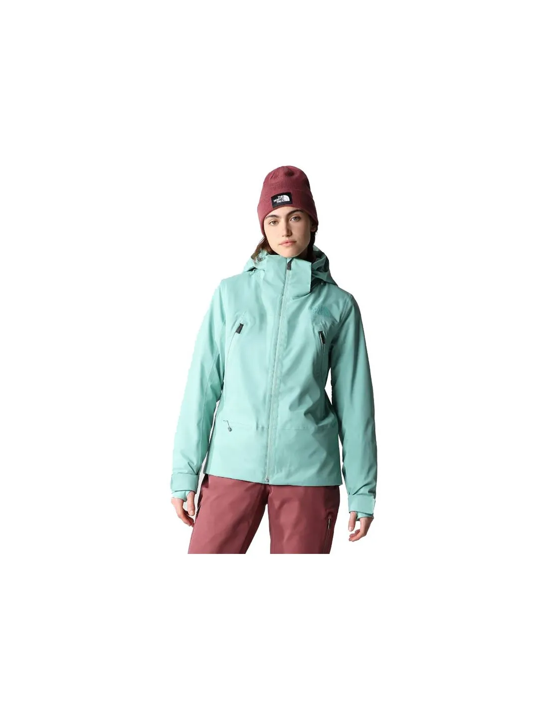 Chaqueta de Esquí The North Face Lenado Naranja Mujer