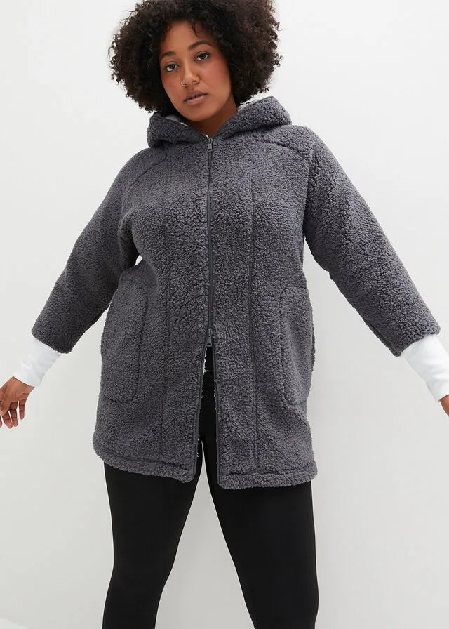 Chaqueta de forro polar Negro