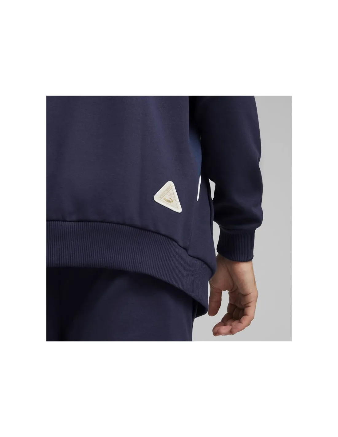 Chaqueta de Fútbol Puma Olympique Marseille Azul Marino Hombre