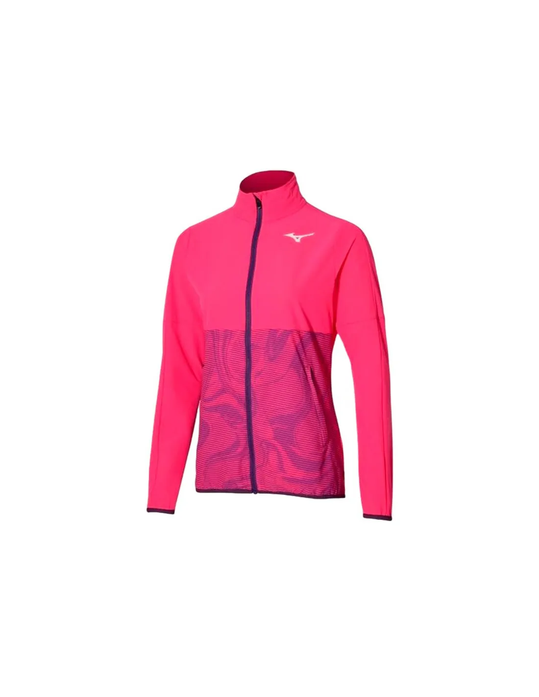 Chaqueta de Pádel Mizuno Charge Printed Mujer Rosa