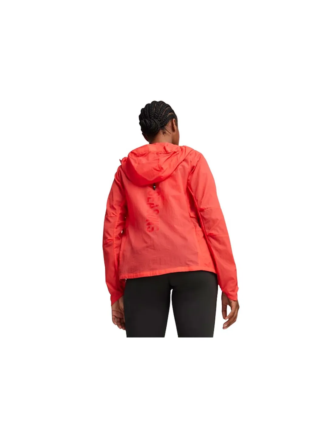Chaqueta de Running Puma Seasons Mujer Coral