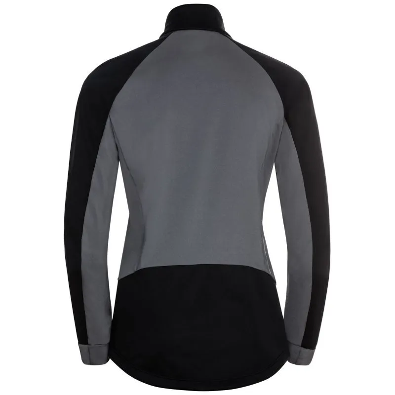 CHAQUETA ESQUí DE FONDO MUJER ODLO CHAQUETA BRENSHOLMEN (NEGRO  NUEVO ODLO GRIS GRAFITO)