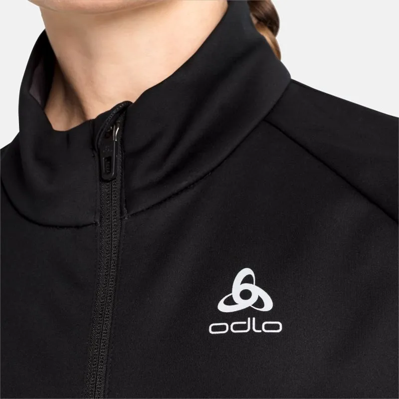 CHAQUETA ESQUí DE FONDO MUJER ODLO CHAQUETA BRENSHOLMEN (NEGRO  NUEVO ODLO GRIS GRAFITO)