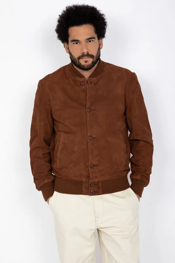 Chaqueta Hombre Schott Lctexas Cognac