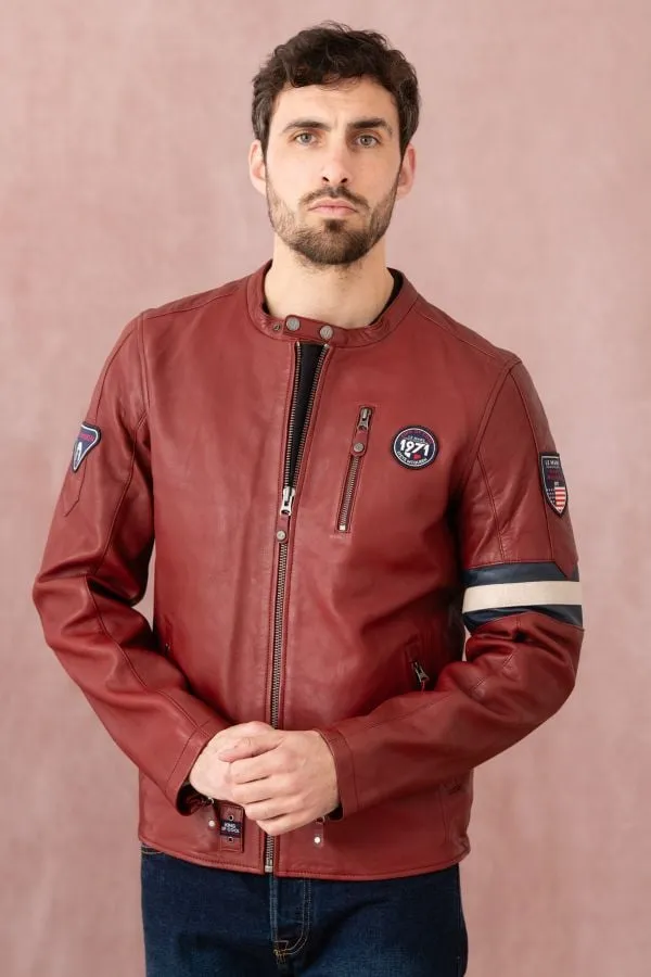Chaqueta Hombre Steve Mcqueen Gary Sheep Crown Dark Red