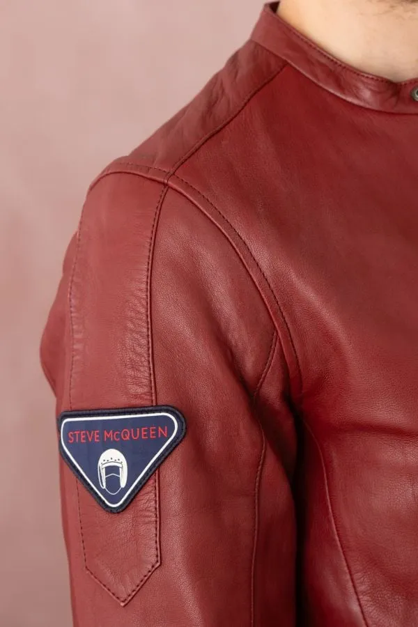 Chaqueta Hombre Steve Mcqueen Gary Sheep Crown Dark Red