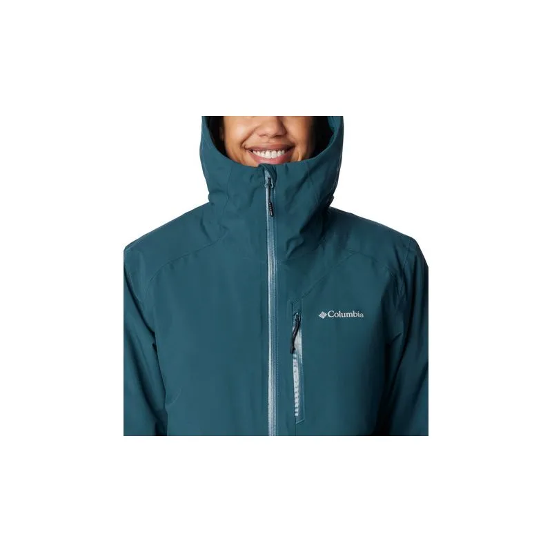 Chaqueta impermeable para mujer Columbia Explorers Edge (Night Wave)