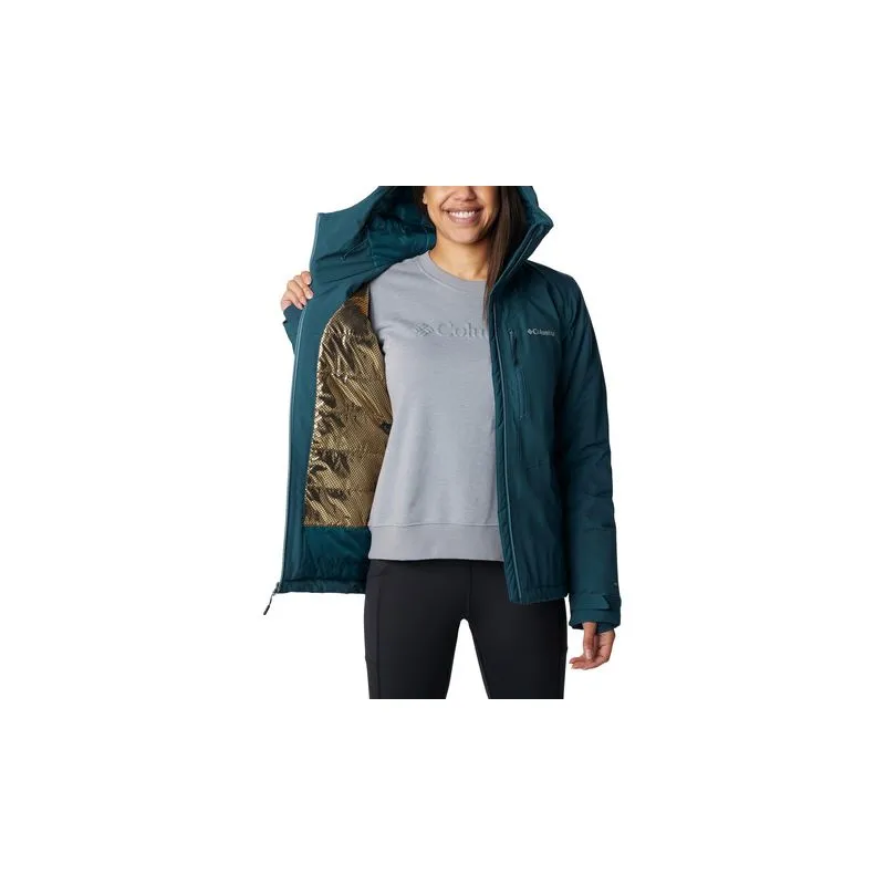 Chaqueta impermeable para mujer Columbia Explorers Edge (Night Wave)