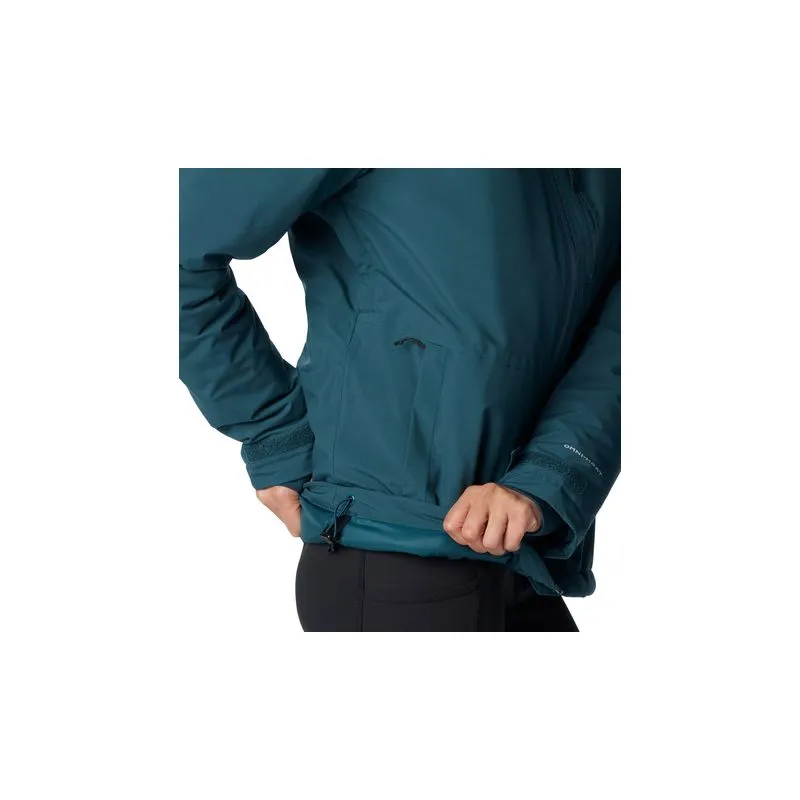 Chaqueta impermeable para mujer Columbia Explorers Edge (Night Wave)