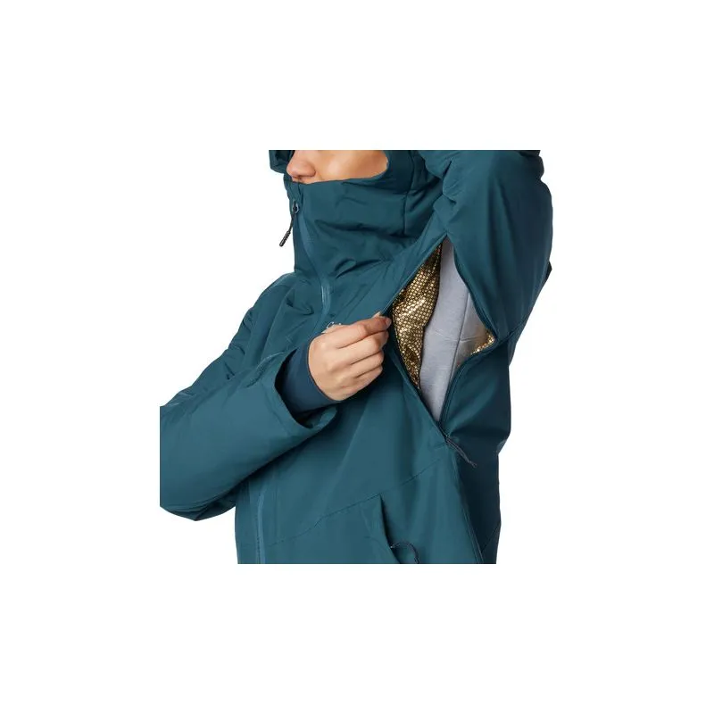 Chaqueta impermeable para mujer Columbia Explorers Edge (Night Wave)
