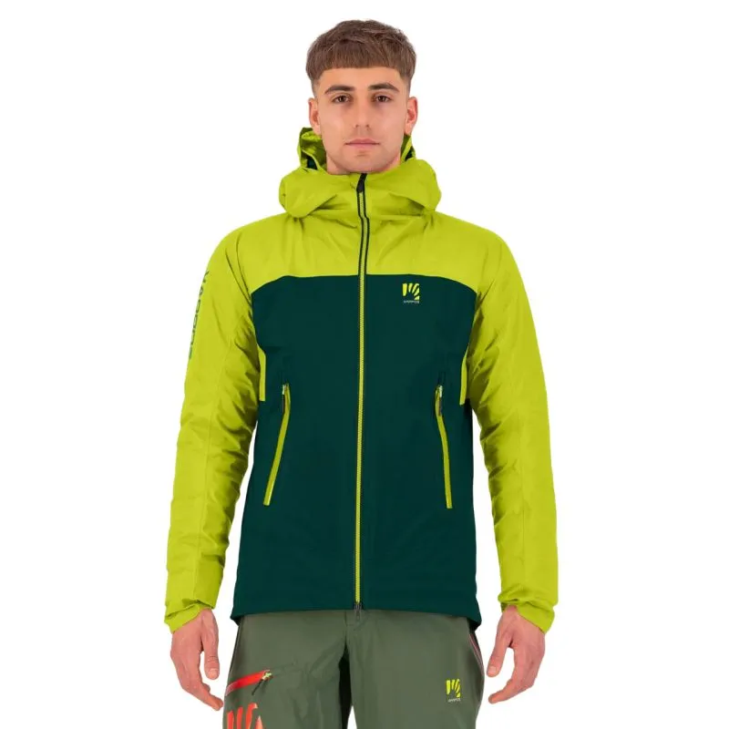 Chaqueta Karpos VALSESIA SHELL (Forest/Kiwi Colada) para hombre