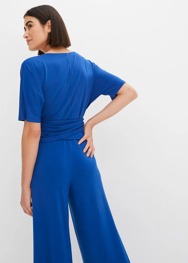 Chaqueta ligera azul imperial