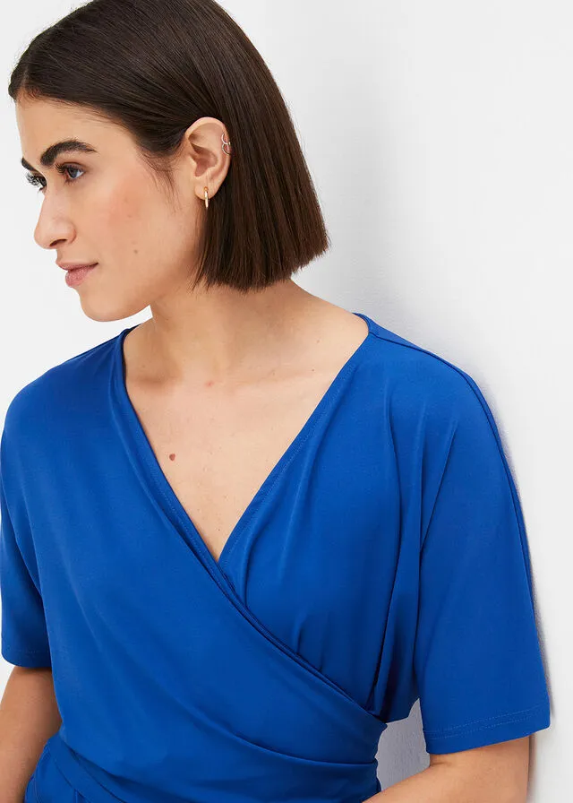 Chaqueta ligera azul imperial