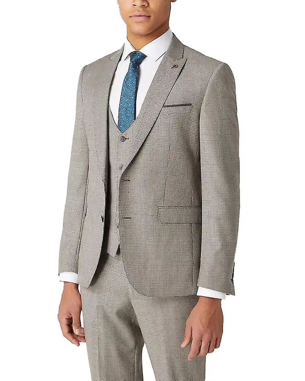 CHAQUETA MARIO SUIT  BEIGE