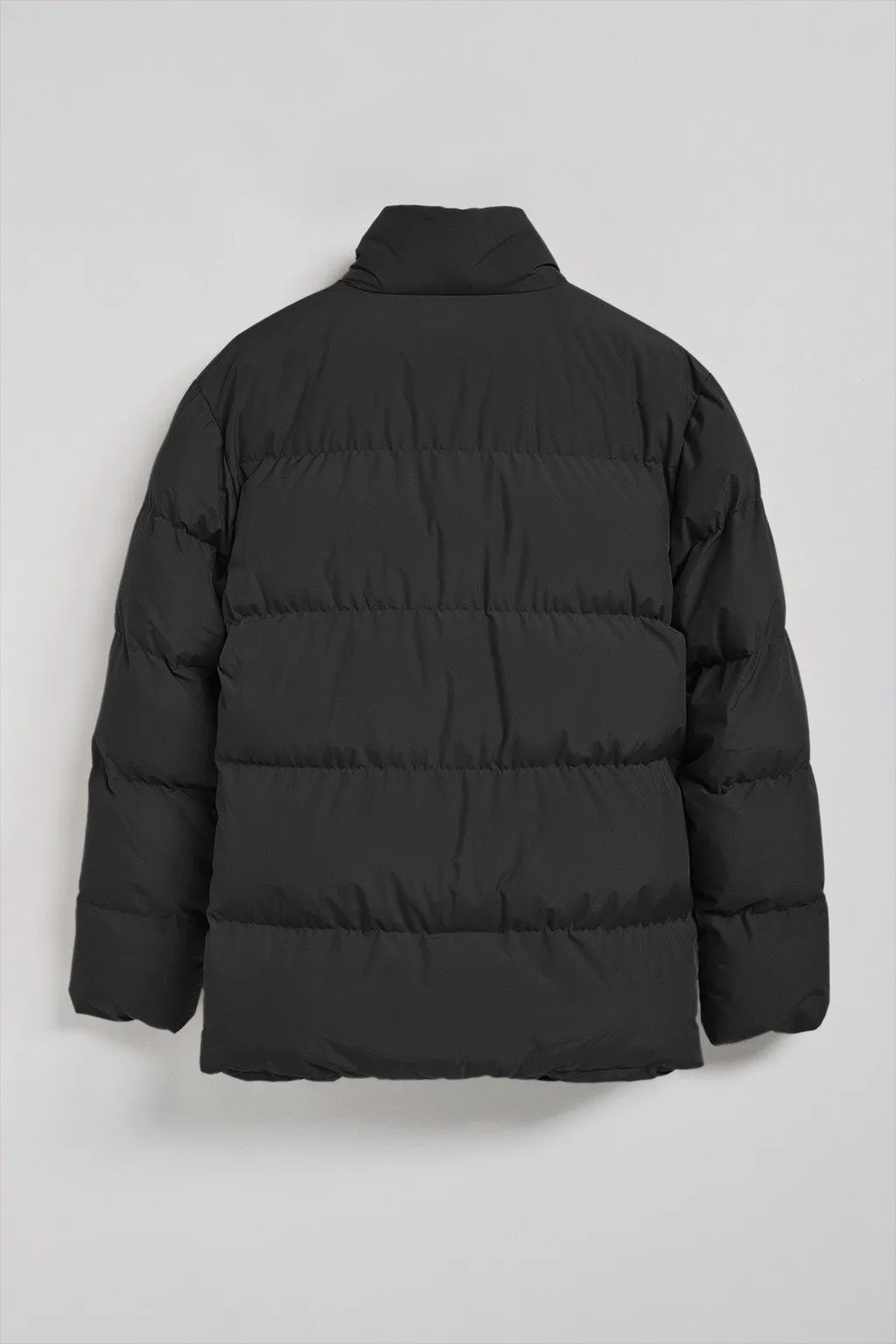 Chaqueta negra Slope acolchada con detalles Polo Club