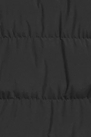 Chaqueta negra Slope acolchada con detalles Polo Club