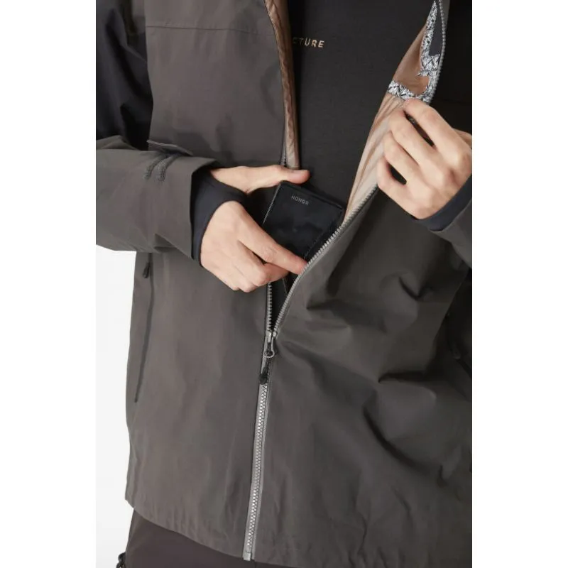 Chaqueta para hombre Picture Lassen 3L Xpore (Raven grey Black)