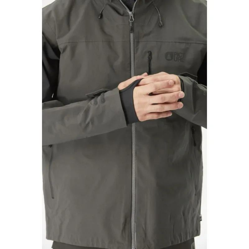 Chaqueta para hombre Picture Lassen 3L Xpore (Raven grey Black)