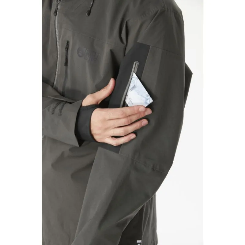 Chaqueta para hombre Picture Lassen 3L Xpore (Raven grey Black)