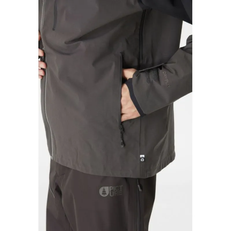 Chaqueta para hombre Picture Lassen 3L Xpore (Raven grey Black)