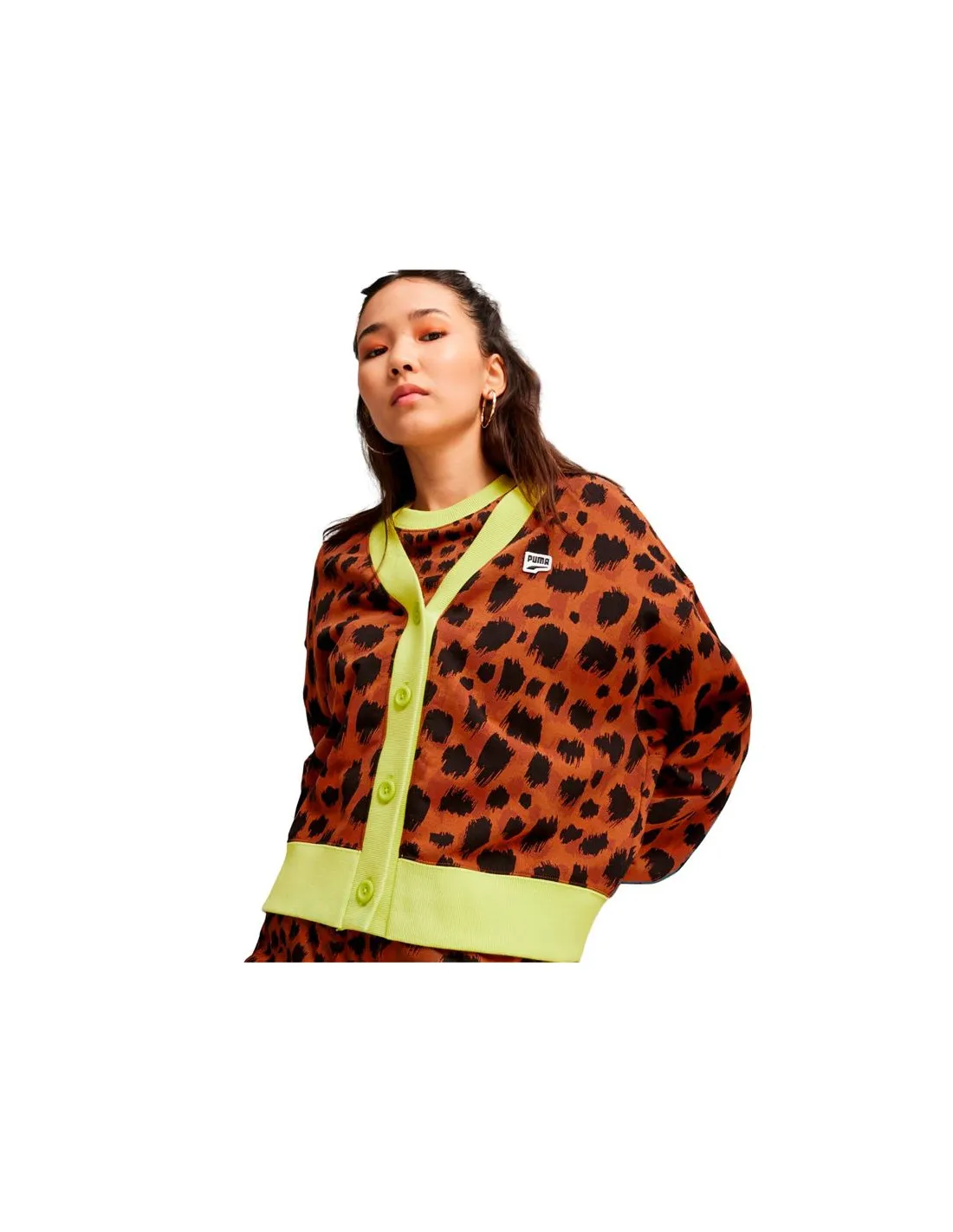 Chaqueta Puma DOWNTOWN Kitten Card Teak Mujer