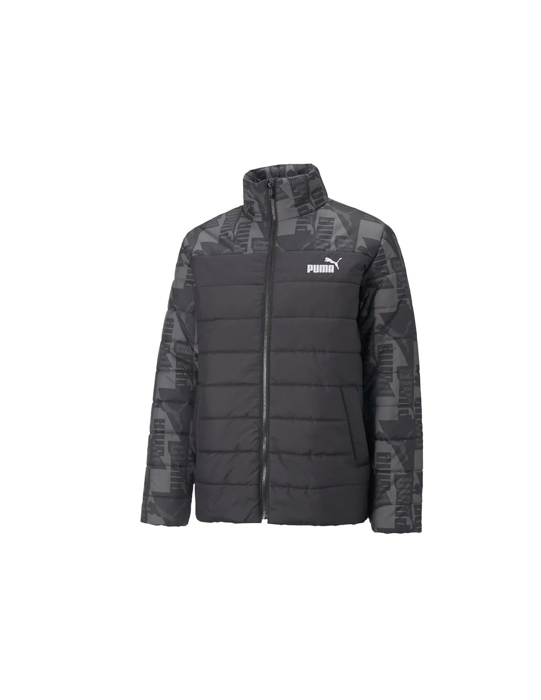 Chaqueta Puma Essentianls Padded Hombre BK