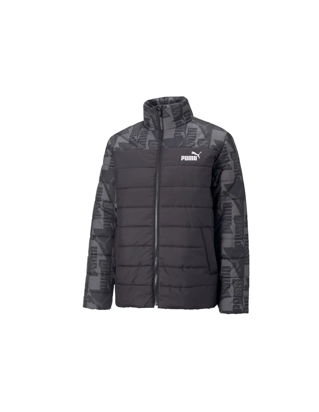 Chaqueta Puma Essentianls Padded Hombre BK
