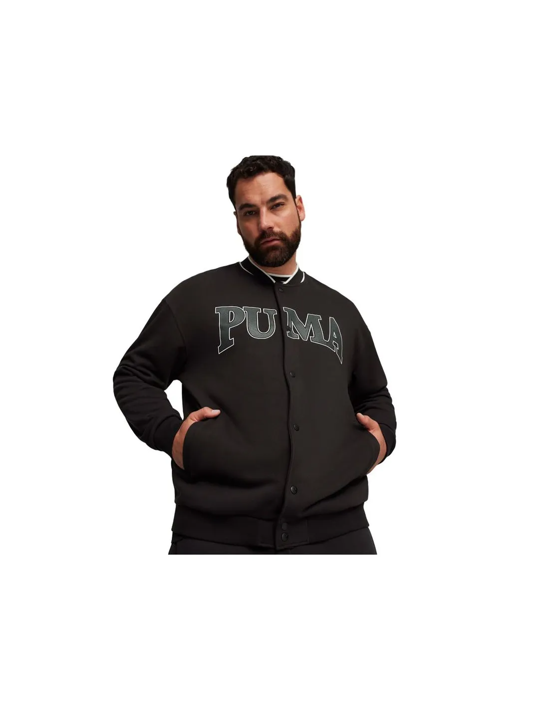 Chaqueta Puma Squad Negro Hombre