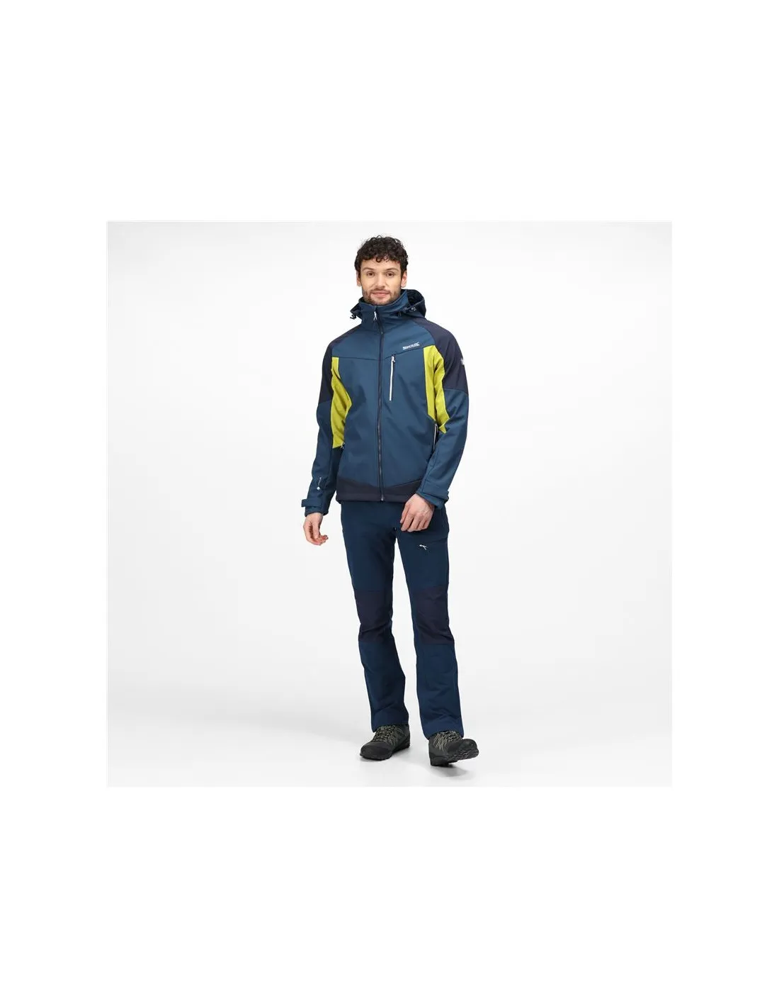 Chaqueta Regatta Hewitts VII Softshell M Dark blue