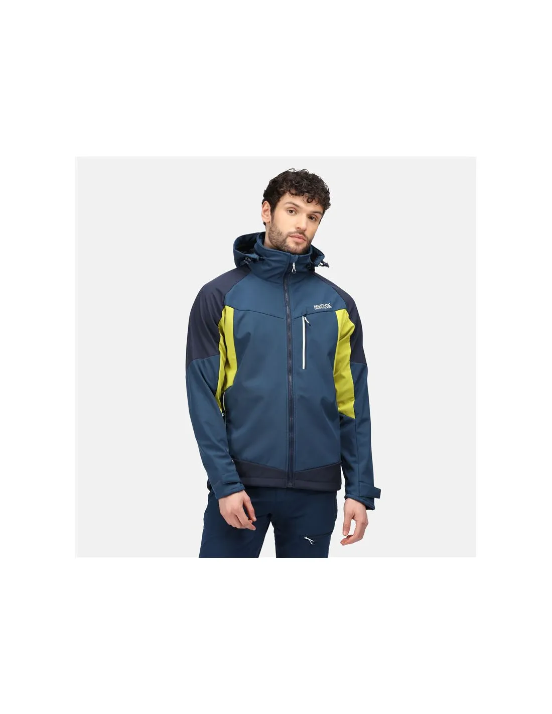 Chaqueta Regatta Hewitts VII Softshell M Dark blue