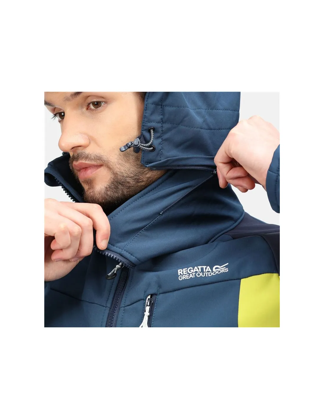 Chaqueta Regatta Hewitts VII Softshell M Dark blue
