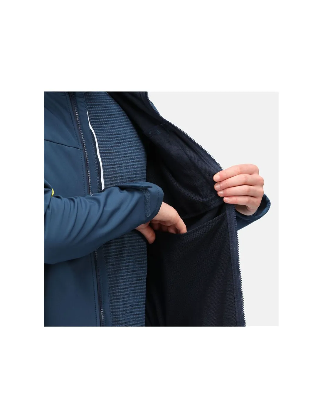 Chaqueta Regatta Hewitts VII Softshell M Dark blue