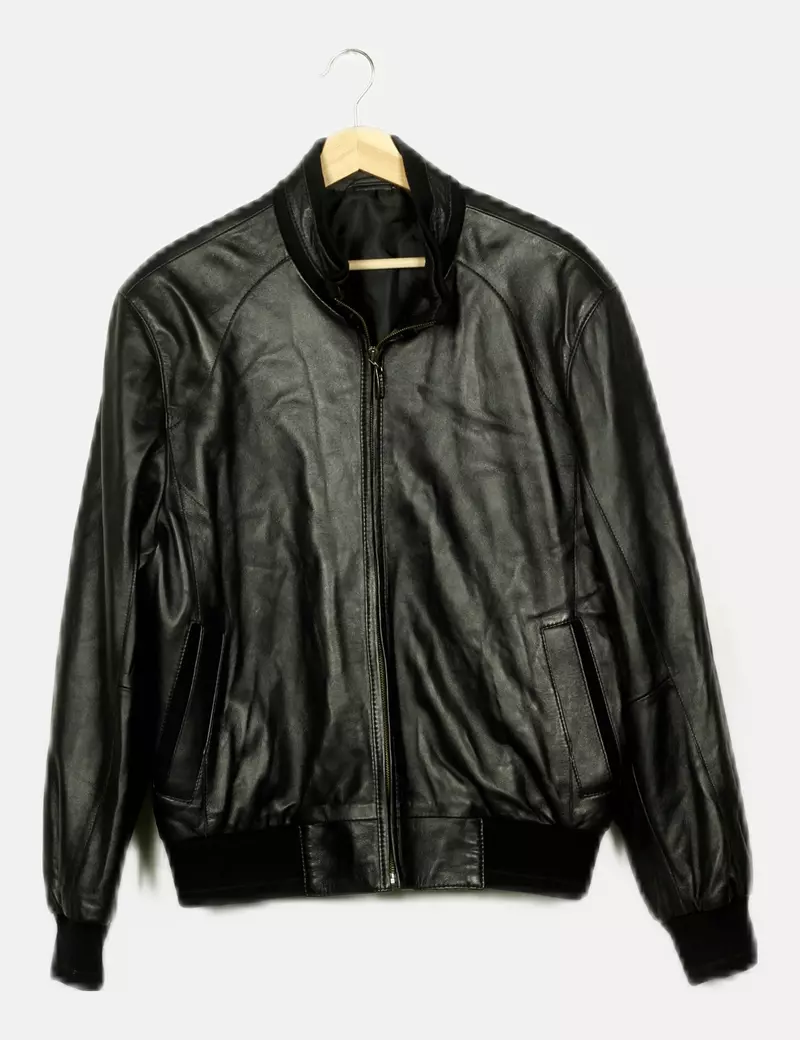 Decenio Chaqueta negra casual