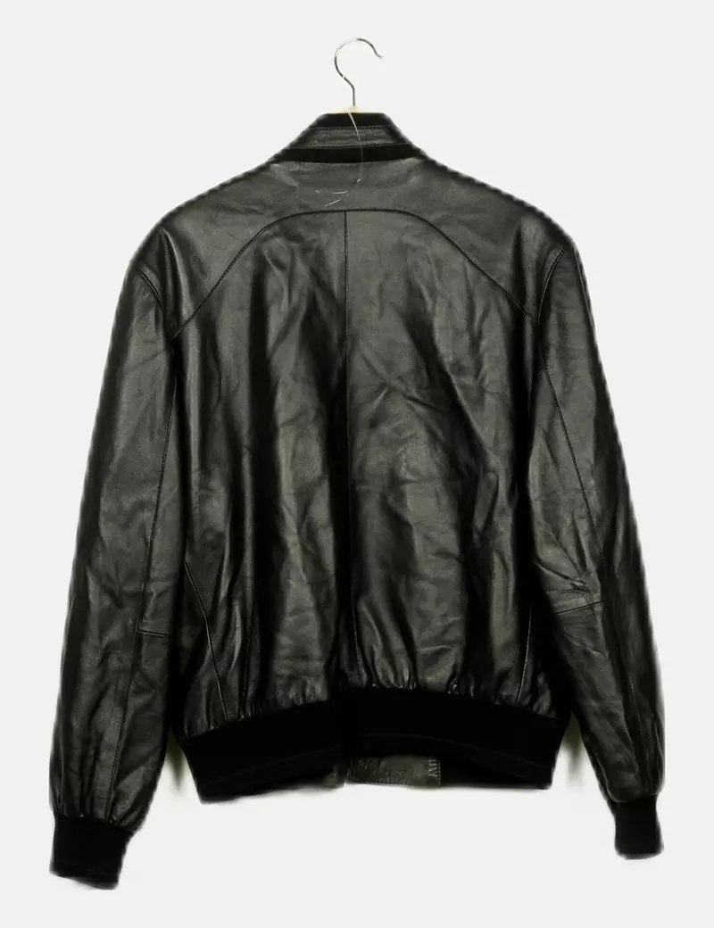 Decenio Chaqueta negra casual