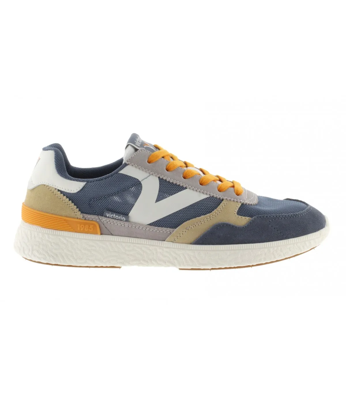 Deportivo hombre Victoria azul marino suela casco cordones
