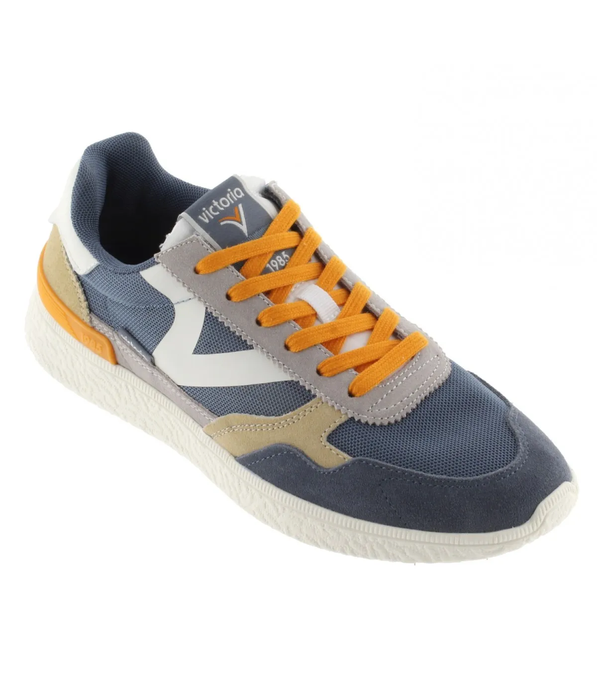 Deportivo hombre Victoria azul marino suela casco cordones