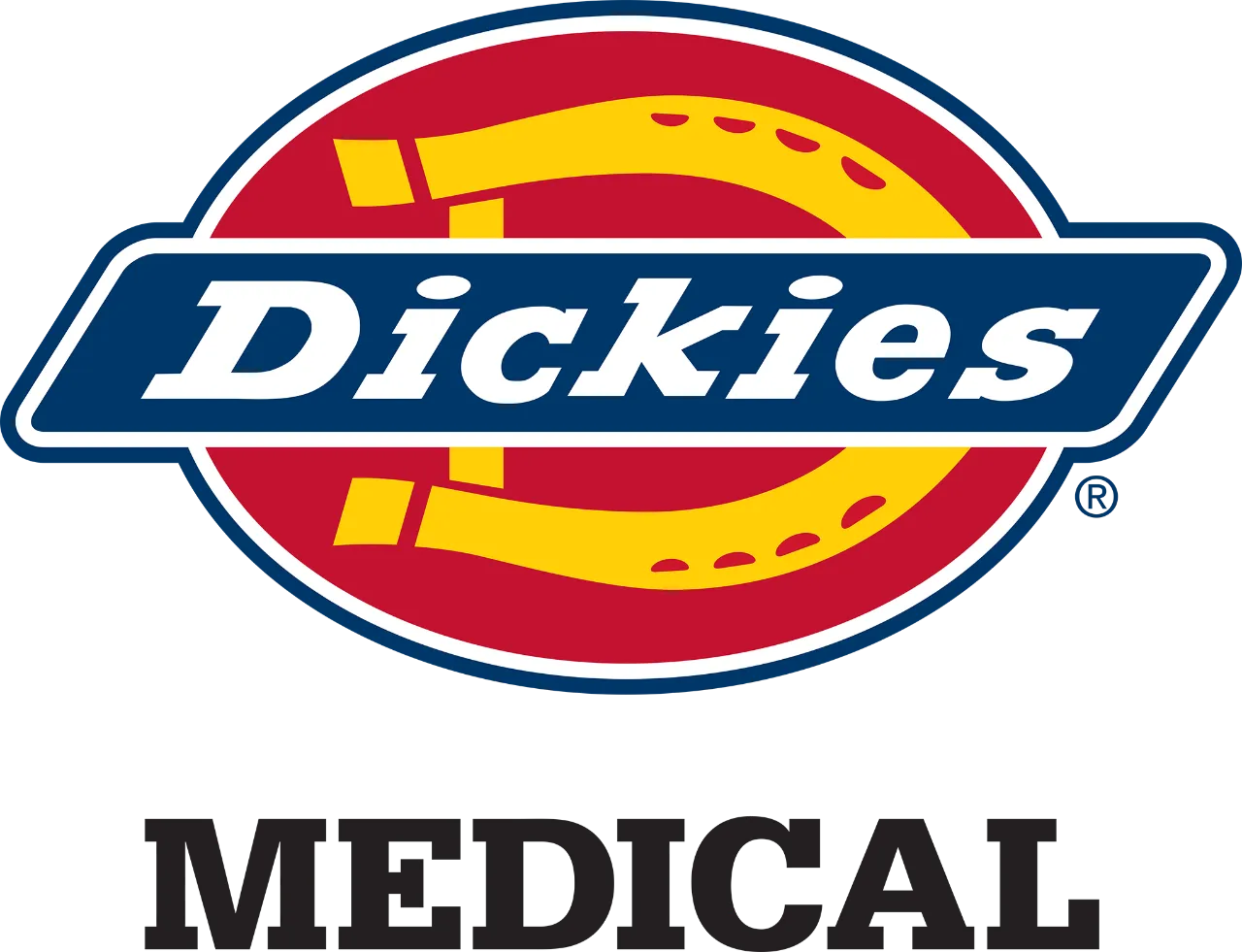 DICKIES VNECK TOP IN CARING CLUSTERS